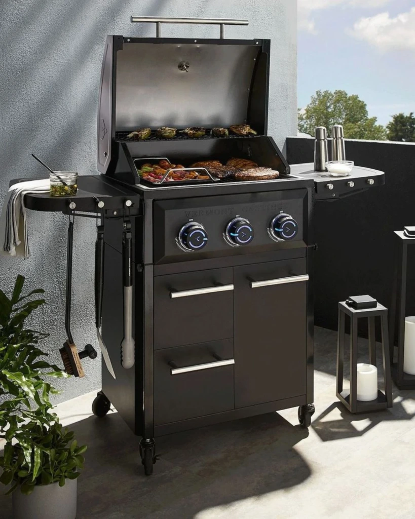 Sleek Apartment Grill
