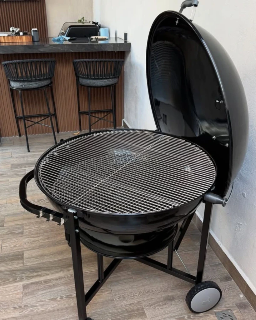 Round Charcoal Classic