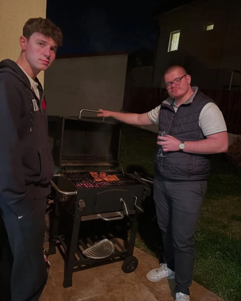 Nighttime BBQ Spot
