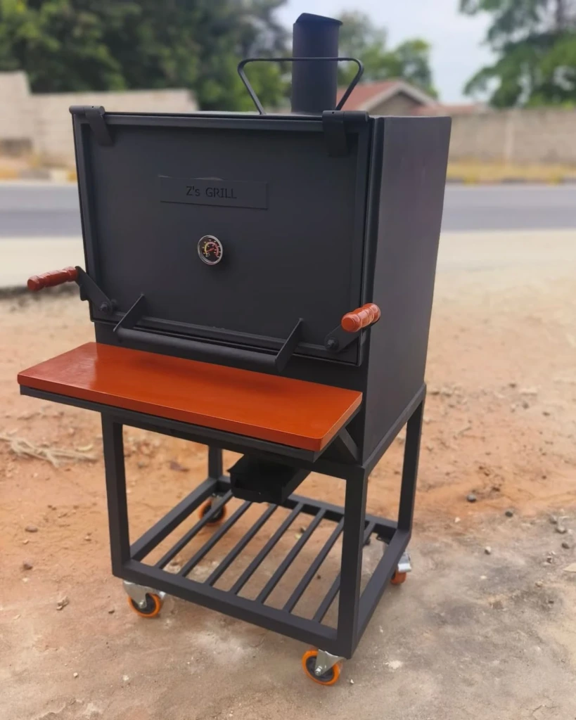 Box Smoker Cart
