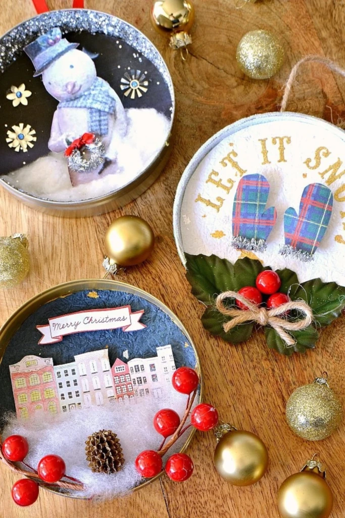 Lid Cap Diorama Ornaments