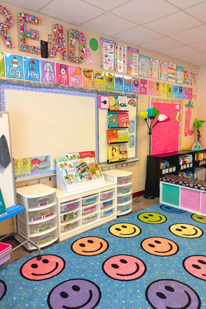 Colorful Learning Wall