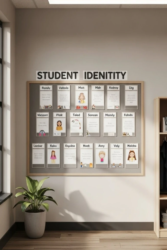 Student Identity Wall