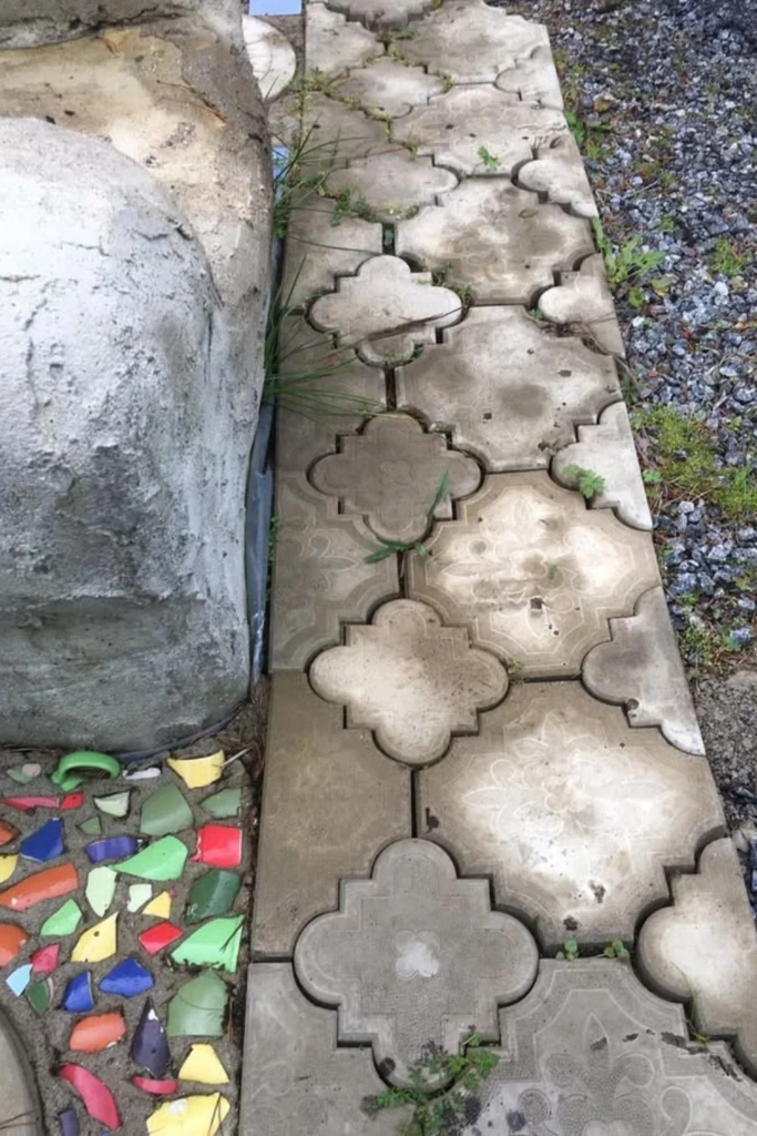 Patterned Pavers