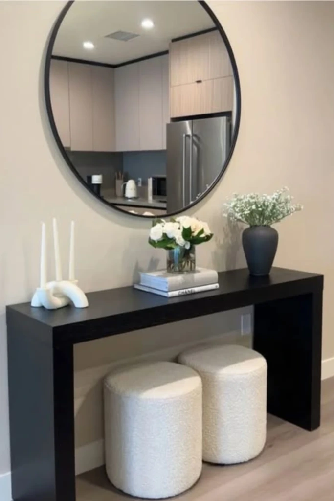 Hidden Seating Console
