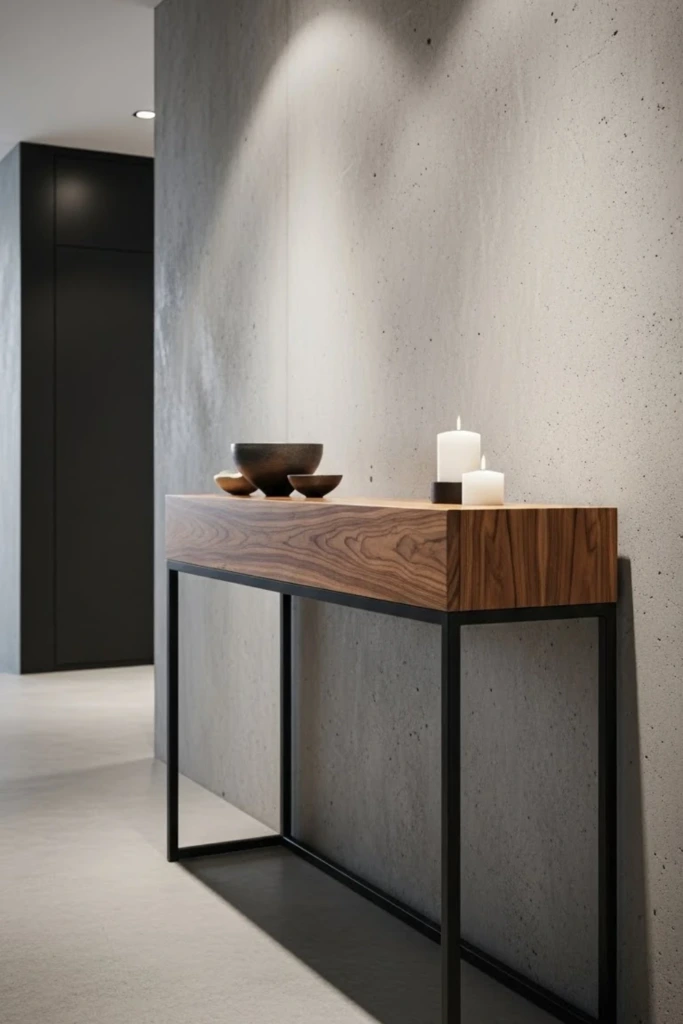 Metal Frame Console
