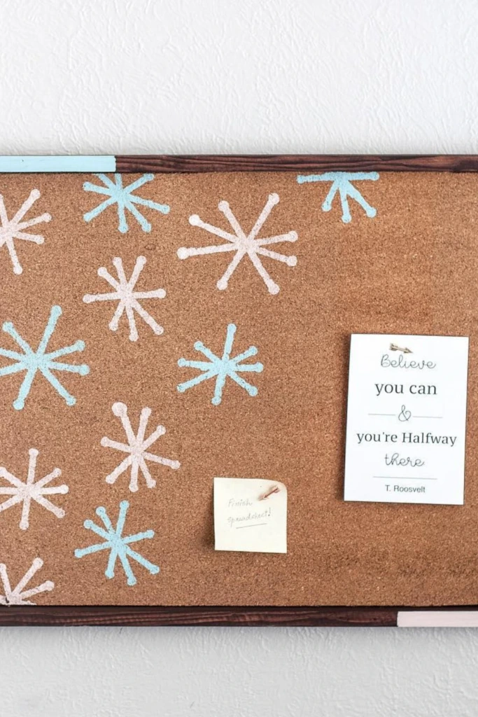 Painted Cork Board