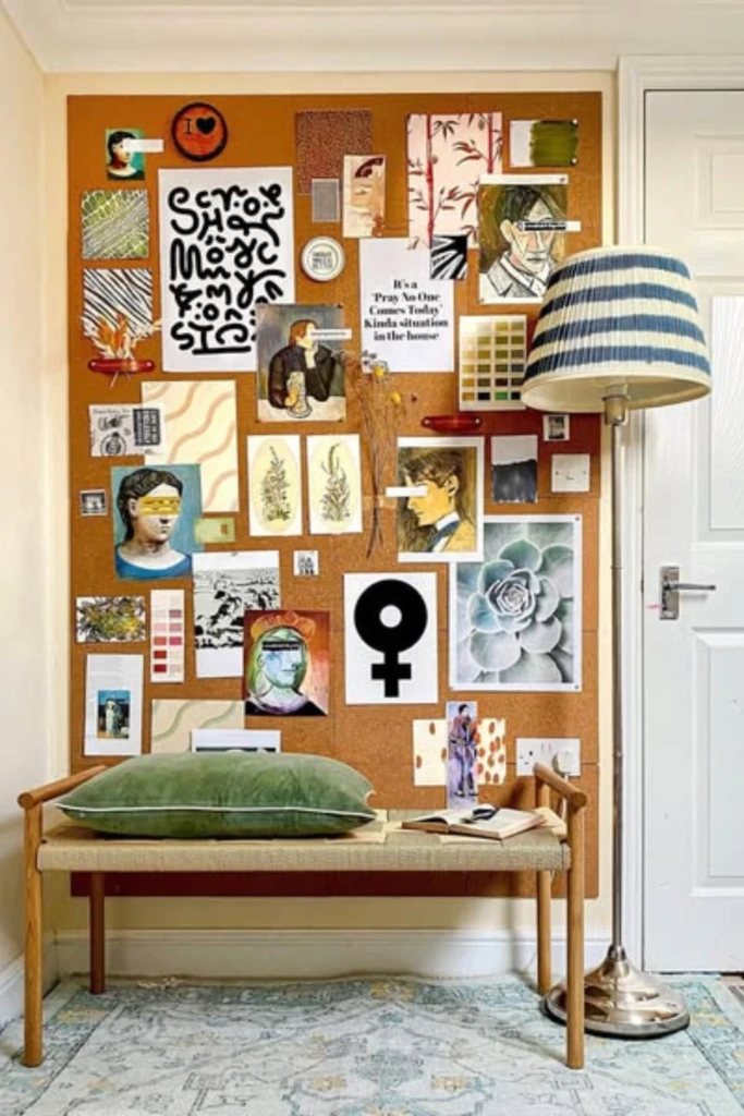 Mood Board Wall