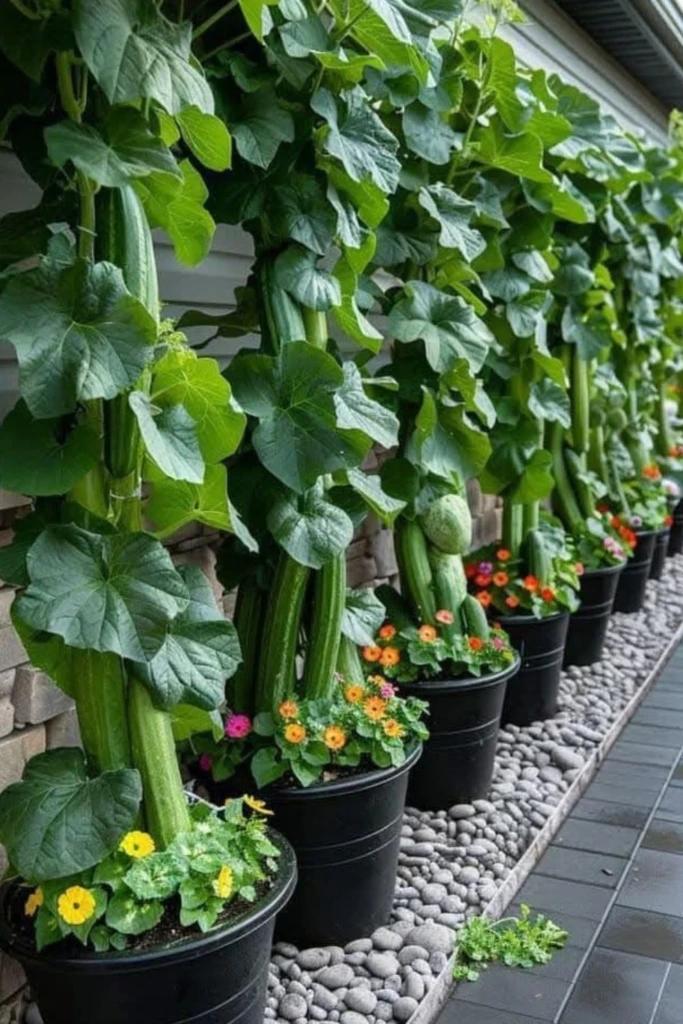 Vertical Pot Trellis