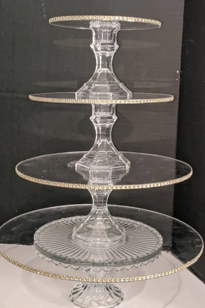 Glam Clear-Glass Stand