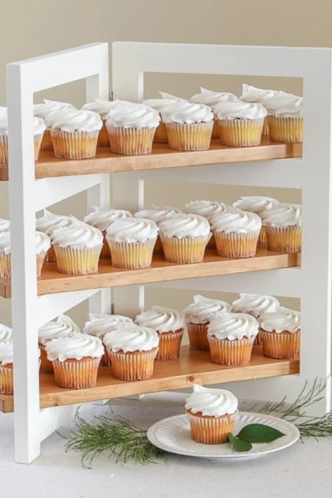 Open-Shelf Cupcake Rack