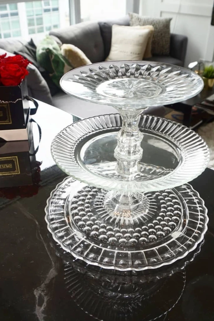 Crystal-Clear Glass Stand