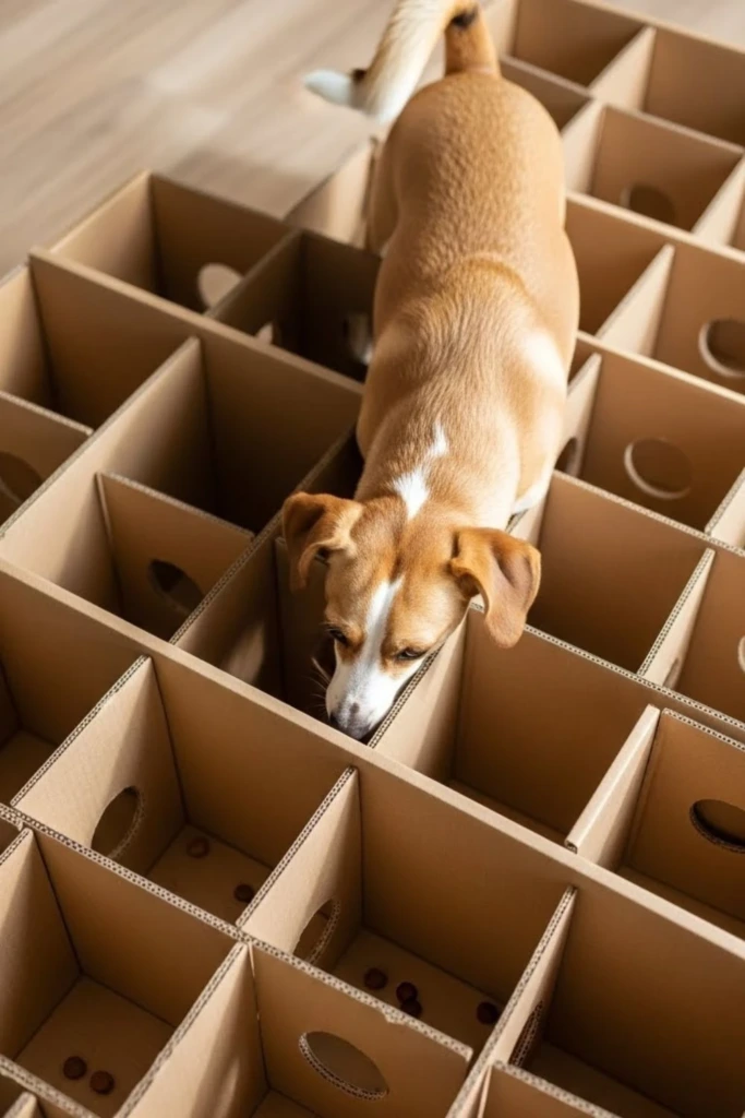 Cardboard Maze