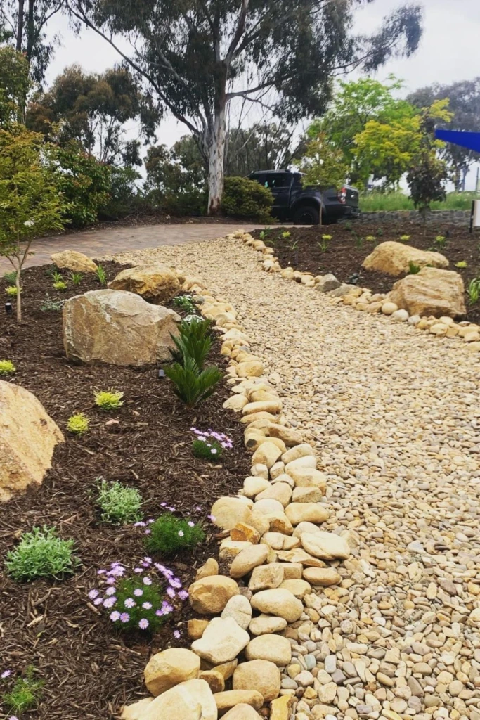 Golden Pebble Path