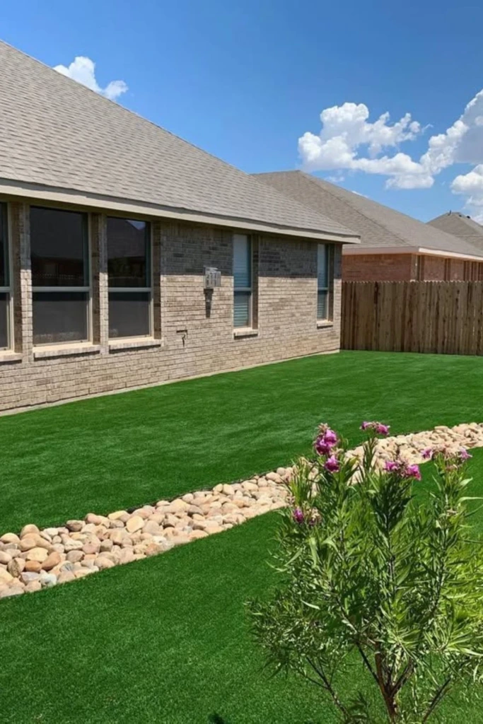 Backyard Curve Bed
