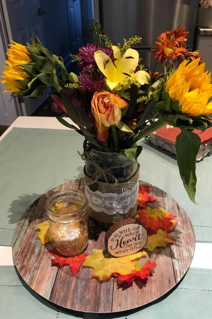 Build a Mason Jar Centerpiece