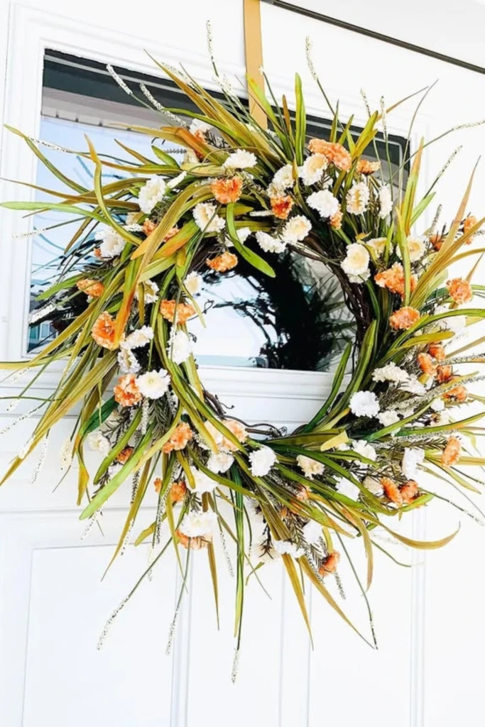 Hang a Bright Fall Wreath