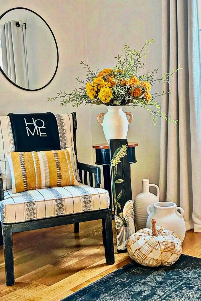 Style a Cozy Fall Corner