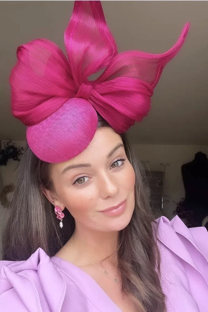 Fuchsia Bow