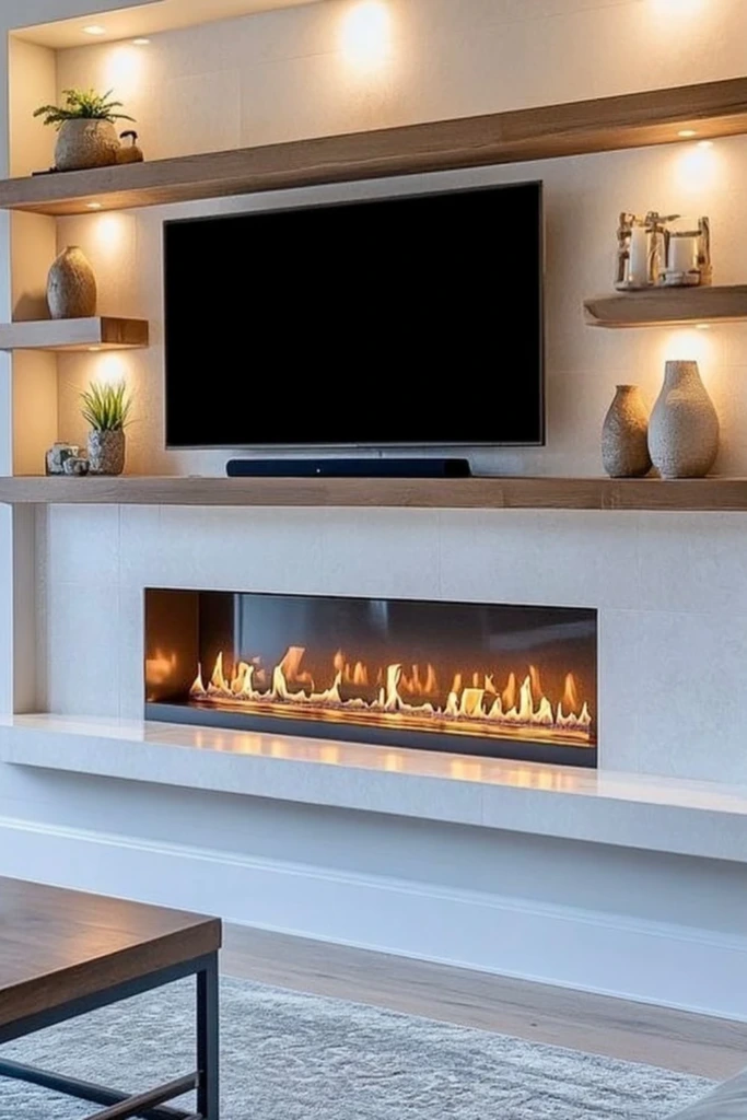 Layered Shelf Warmth