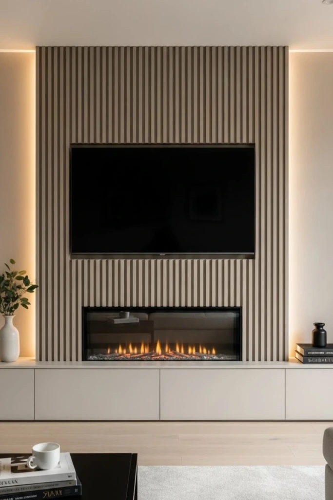 Vertical Slat Frame