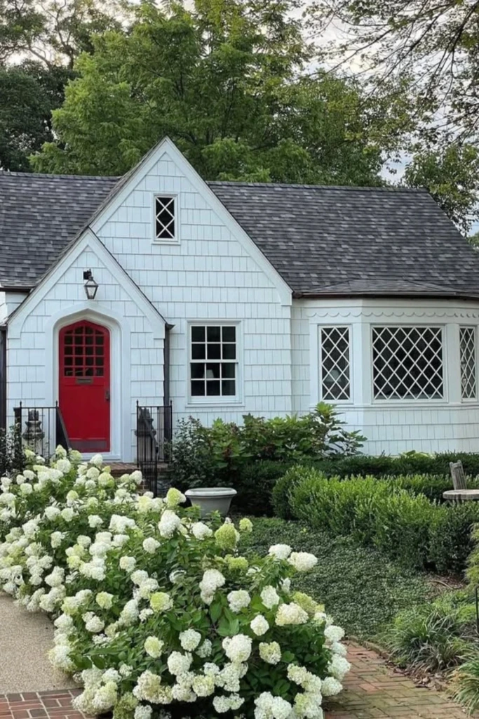 Hydrangea Cottage Path