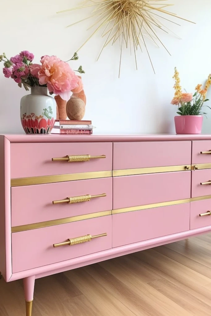 Blush Modern Dresser
