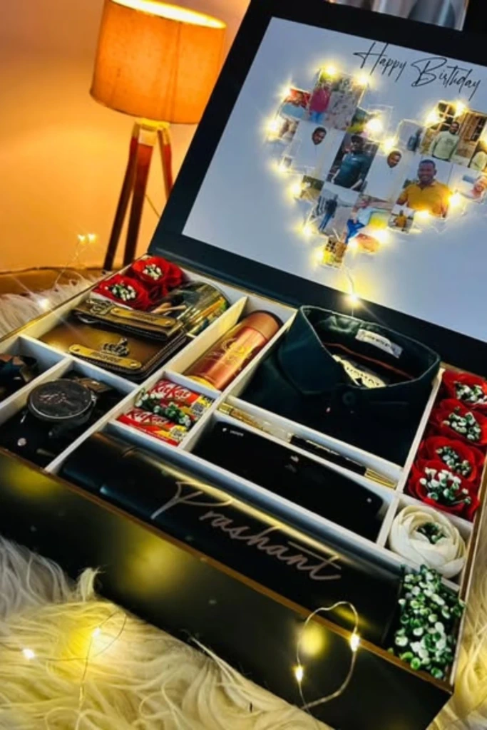 Memory Box with Personalized Layout