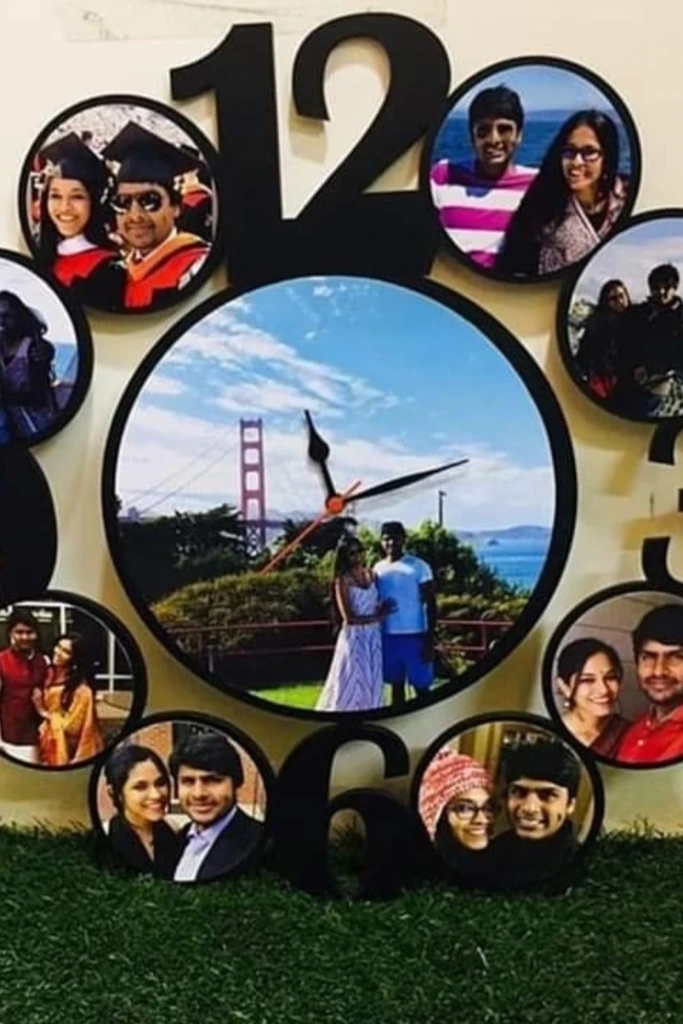 Personalized Photo Clock