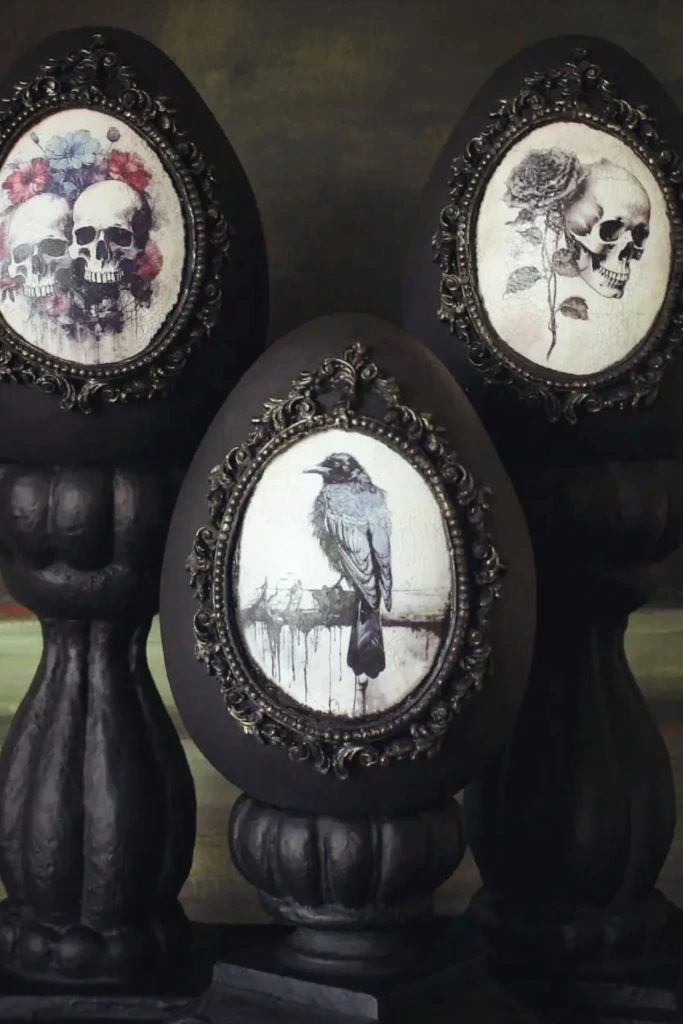 Gothic Cameo Eggs