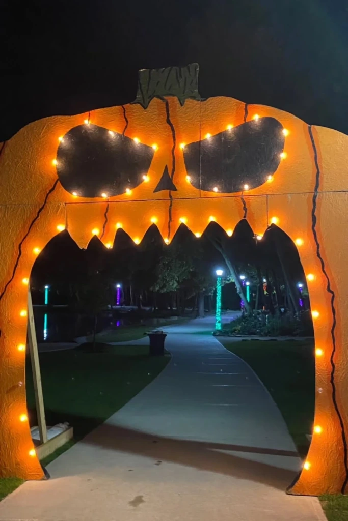Pumpkin Archway Entrance