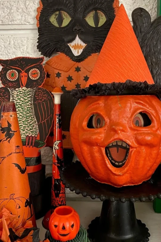 Vintage Halloween Display