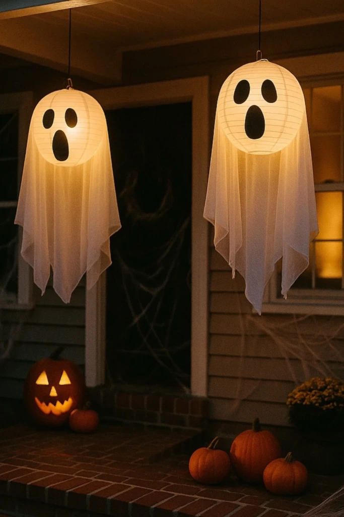 Hanging Ghost Lanterns