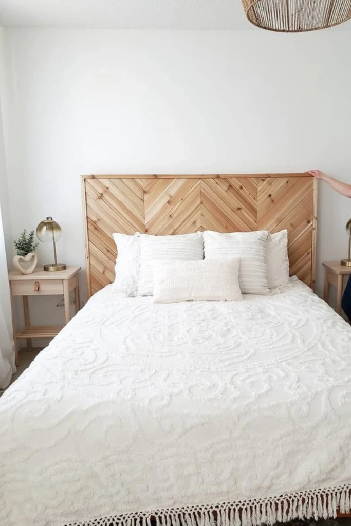 Create a Chevron Pattern with Wood Planks