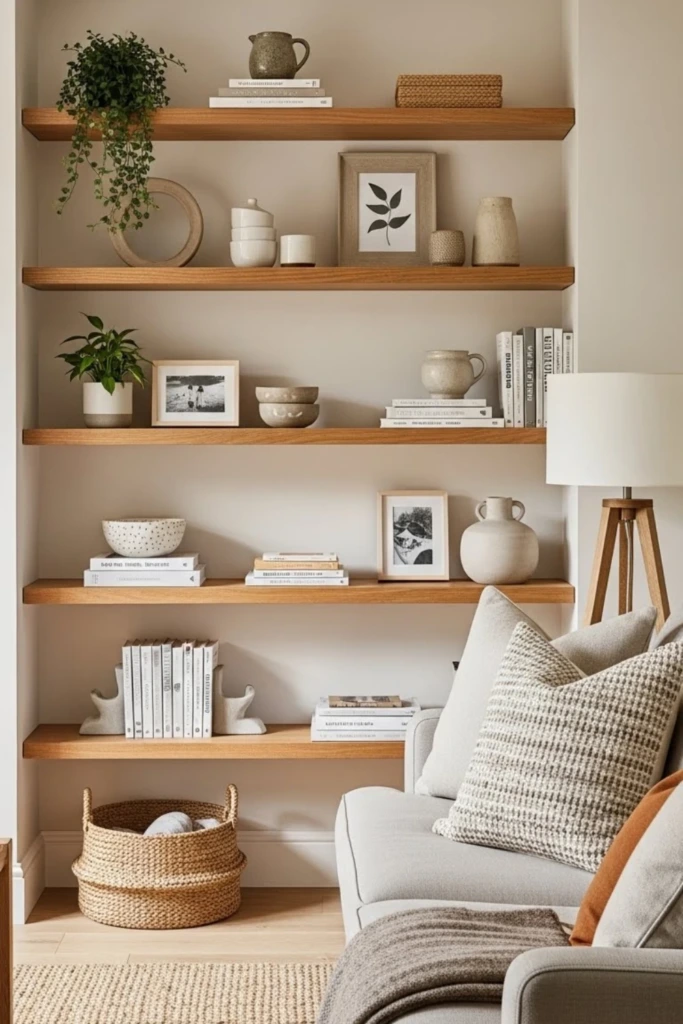 Open Shelf Styling