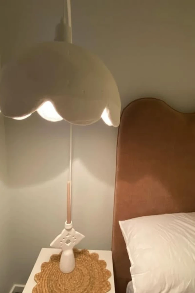 Scalloped Clay Shade