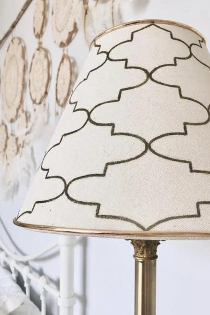 Patterned Canvas Shade