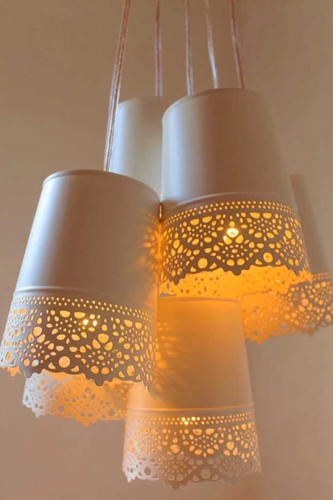 Lace-Cut Cup Shades