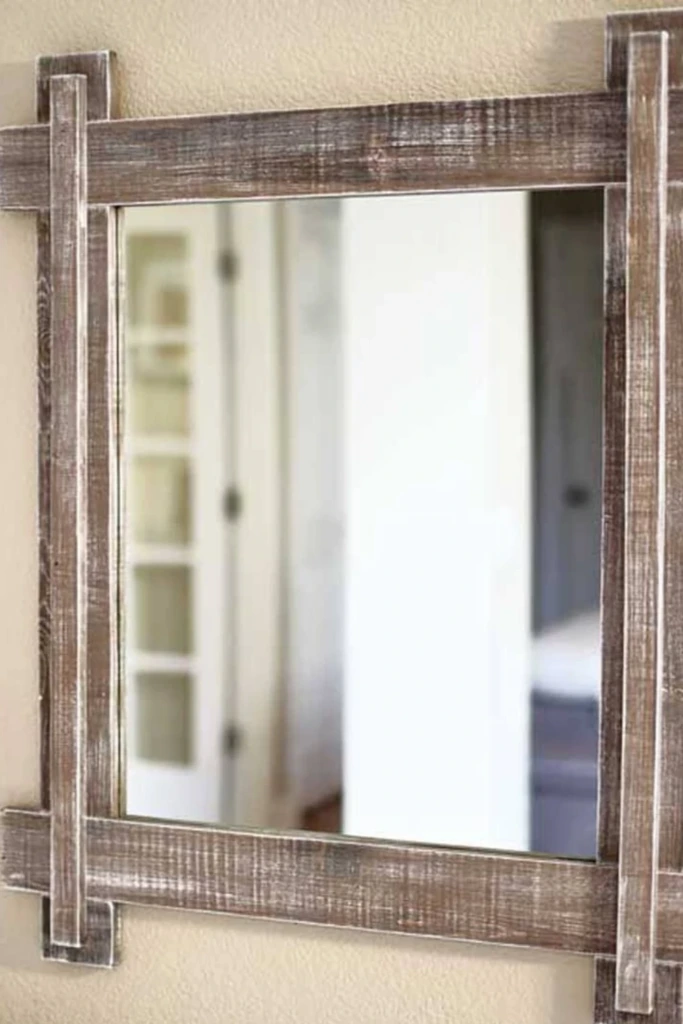 Rustic Overlap Wood Frame