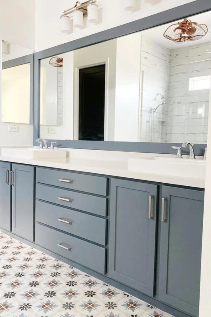 Painted Vanity Frame
