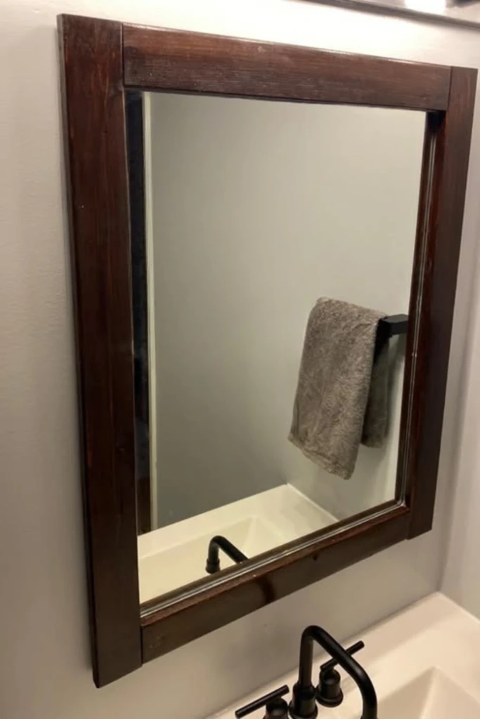 Classic Wood Mirror Frame