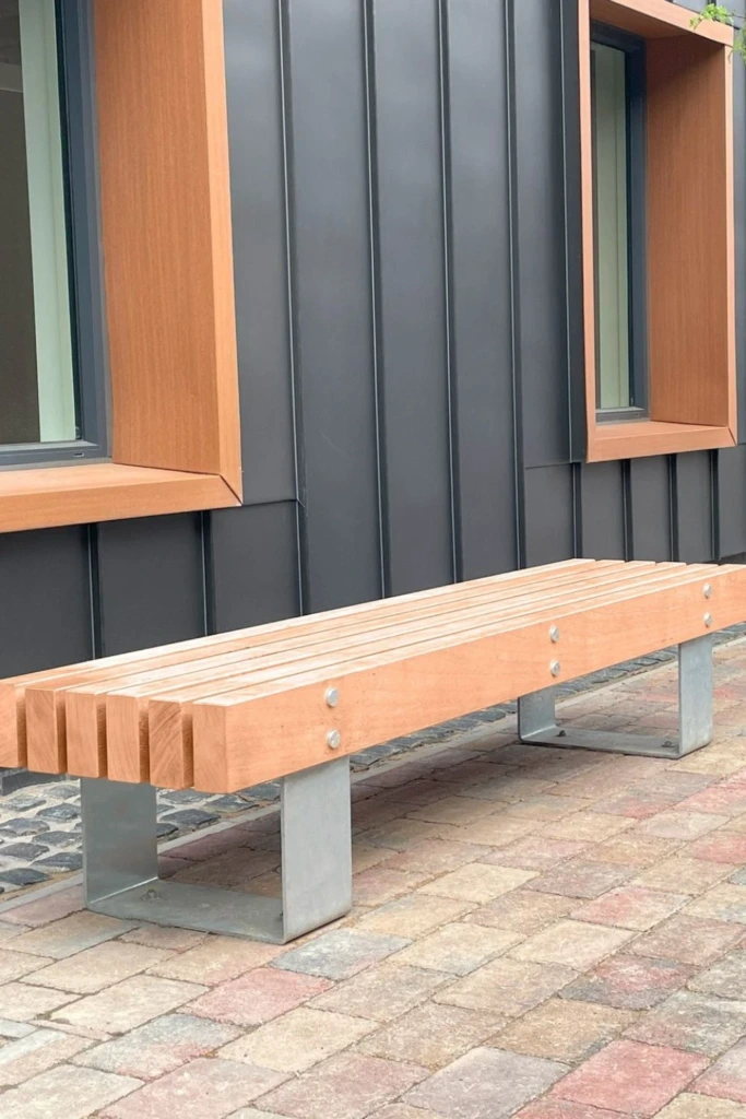 Urban Steel Bench