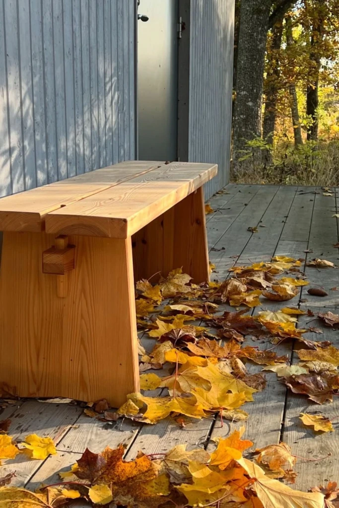 Solid Pine Bench
