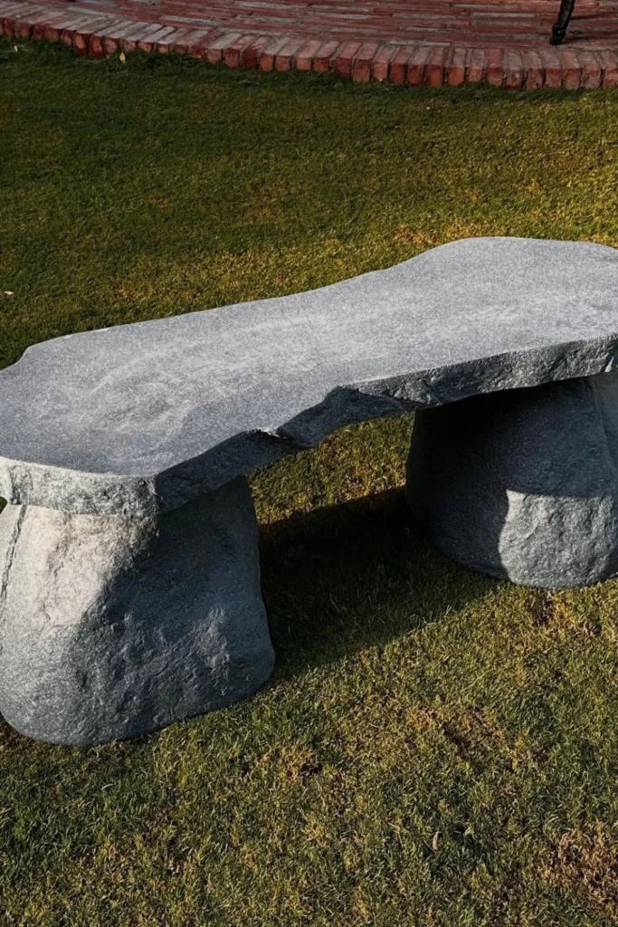 Raw Stone Bench