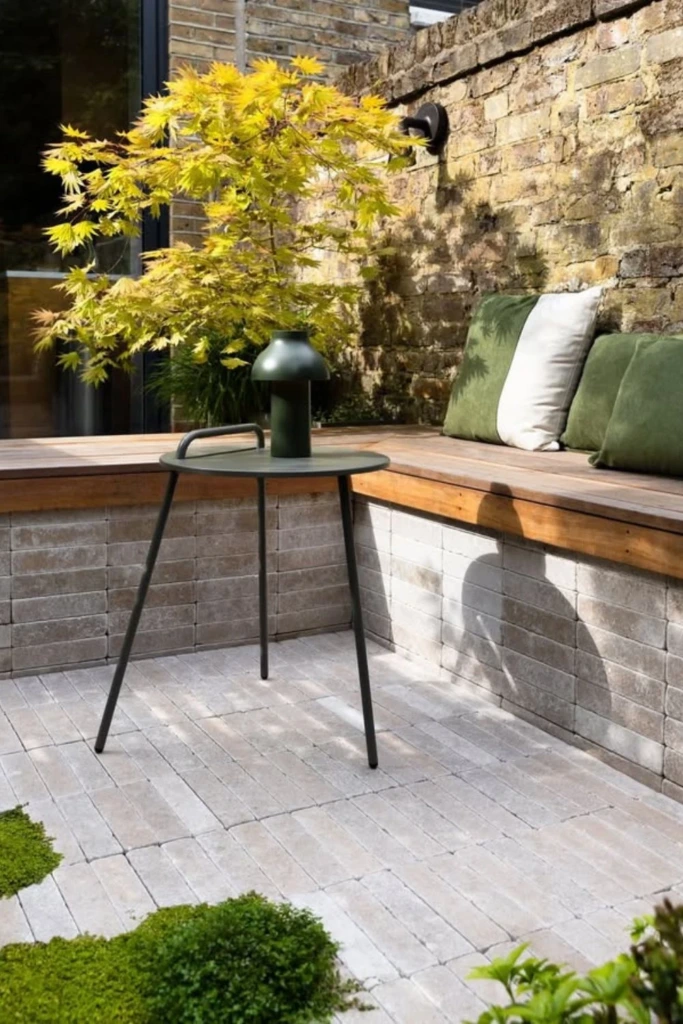 Brick Base Bench