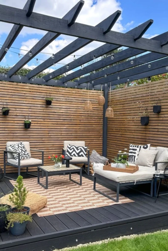 Cozy Backyard Lounge