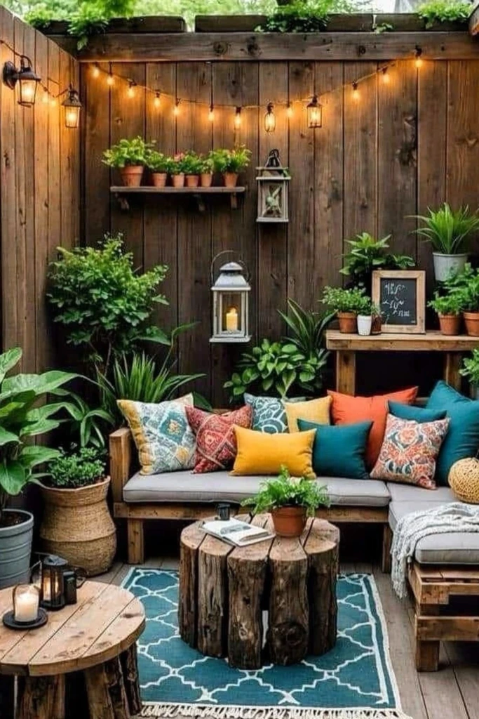 Rustic Garden Corner