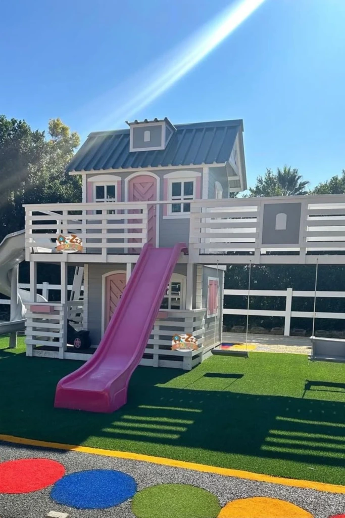 Two-Story Pink Fort
