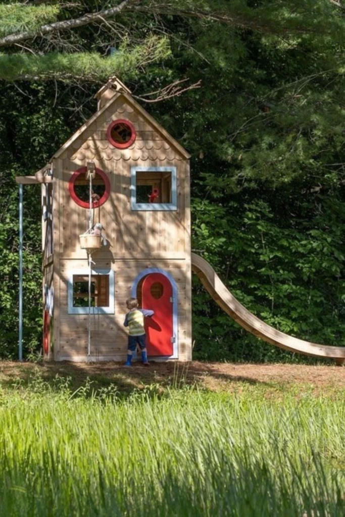 Whimsical Forest Tower
