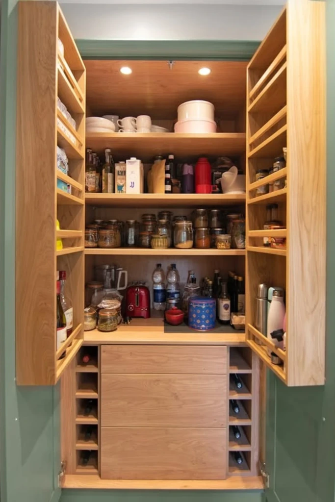 Pull-Out Pantry Cabinet